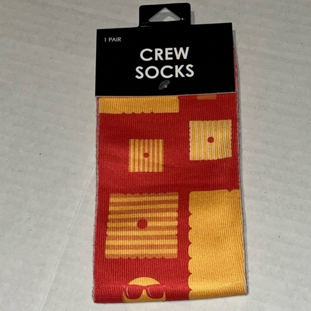 Cheez It Crew Socks‎ NEW with tag, NWT